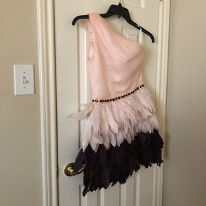 Off the shoulder formal dress